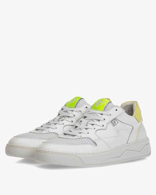Sneaker Kalbsleder wei&szlig;