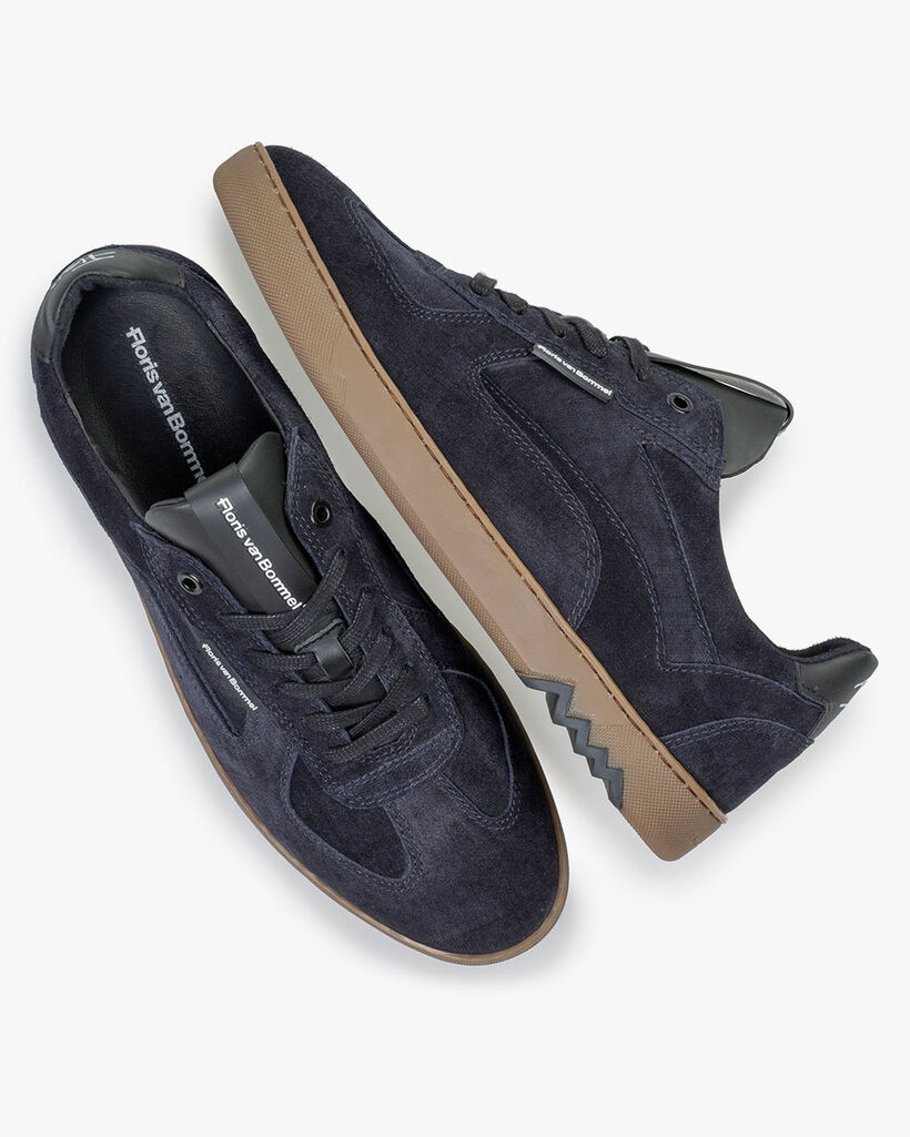 Sneaker Wildleder dunkelblau