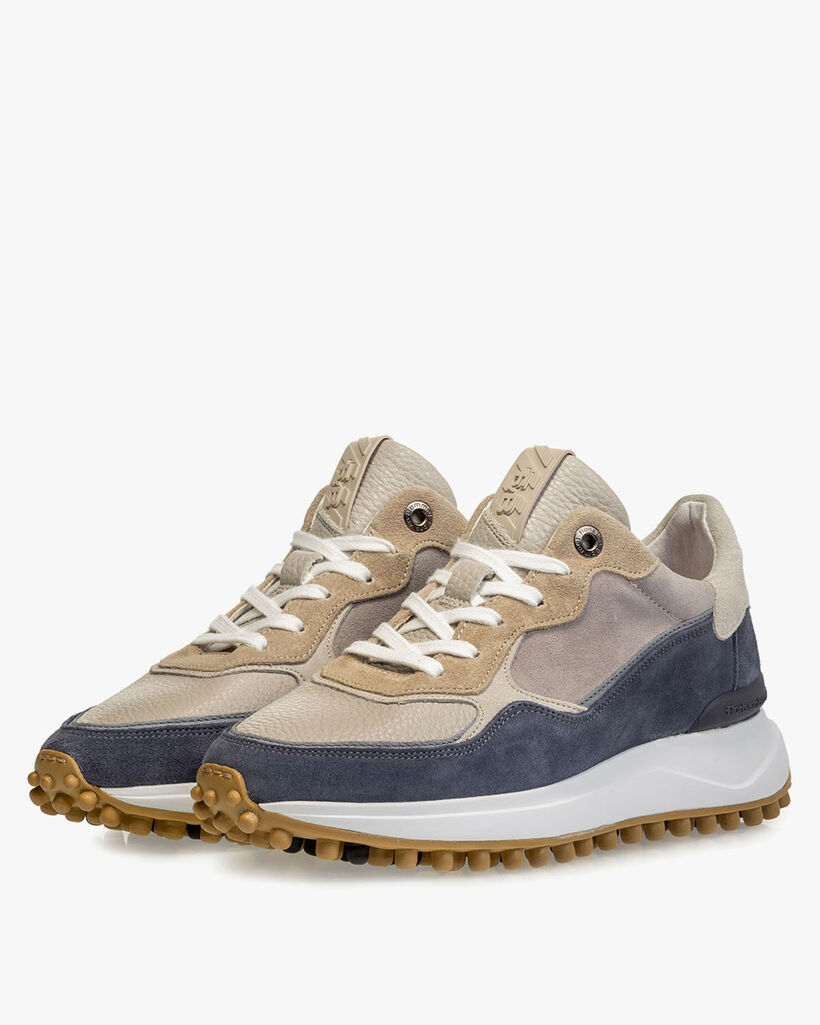 Noppi Wildleder beige