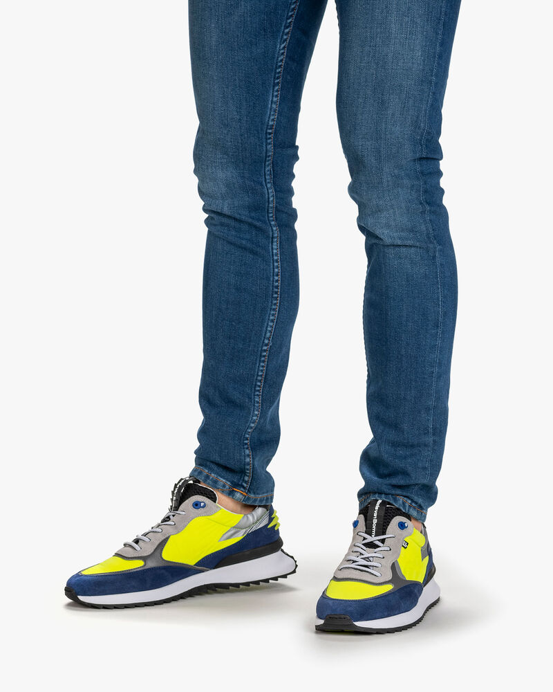 Sneaker Textil gelb