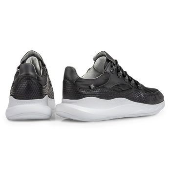 Bulki Sneaker schwarz Leder