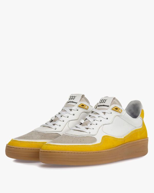 Sneaker Wildleder gelb