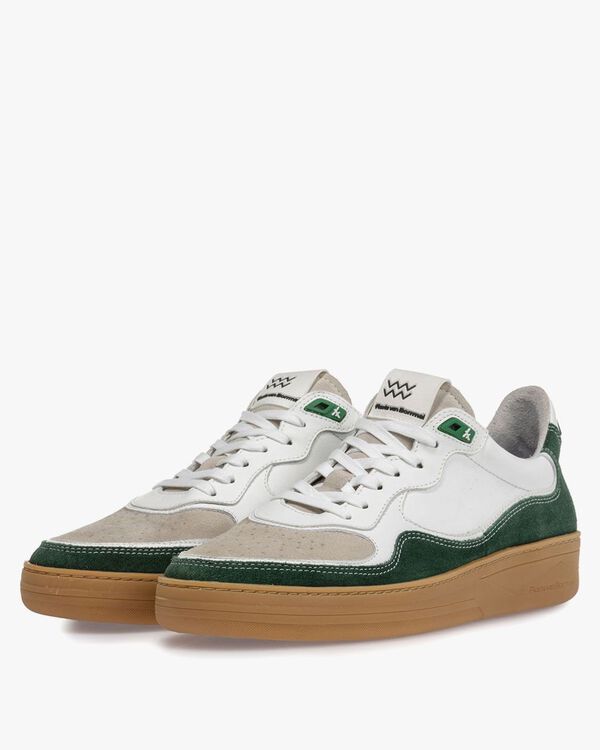 Sneaker Wildleder gr&uuml;n