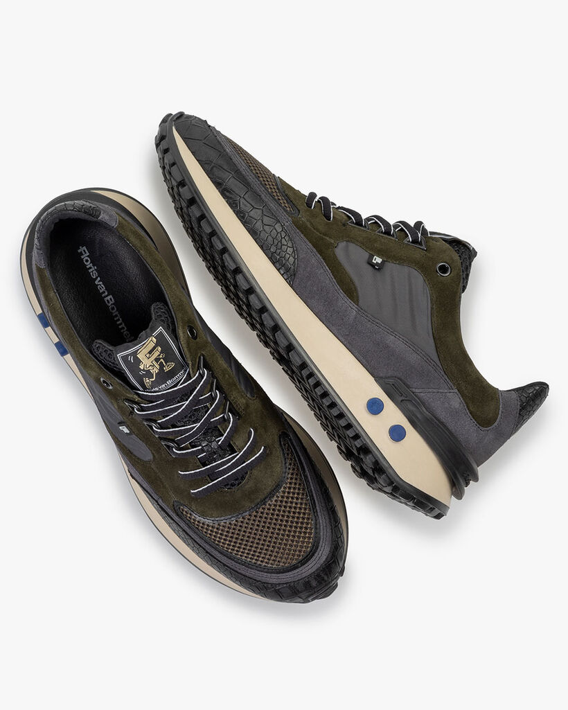 Vinti Sneaker dunkelgr&uuml;n