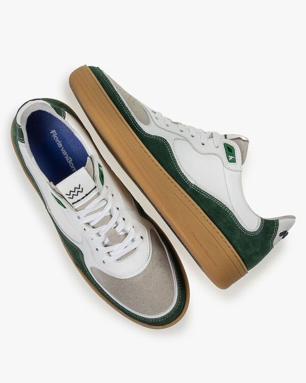 Sneaker Wildleder gr&uuml;n