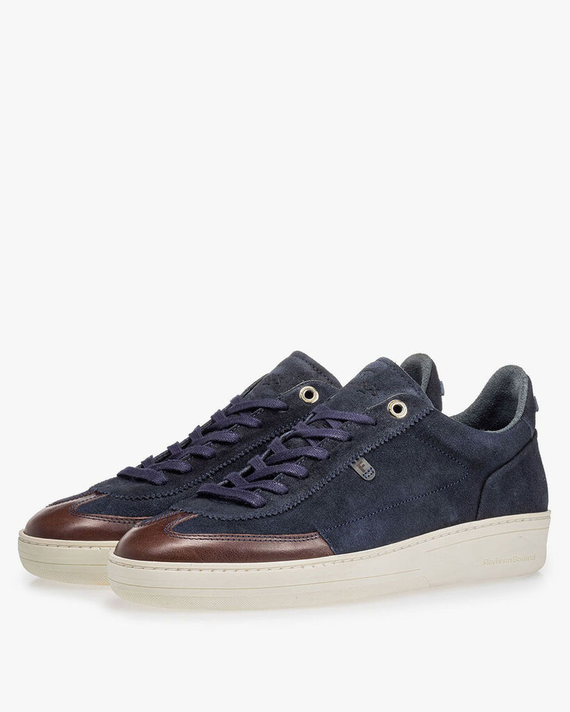 Sneaker Wildleder dunkelblau