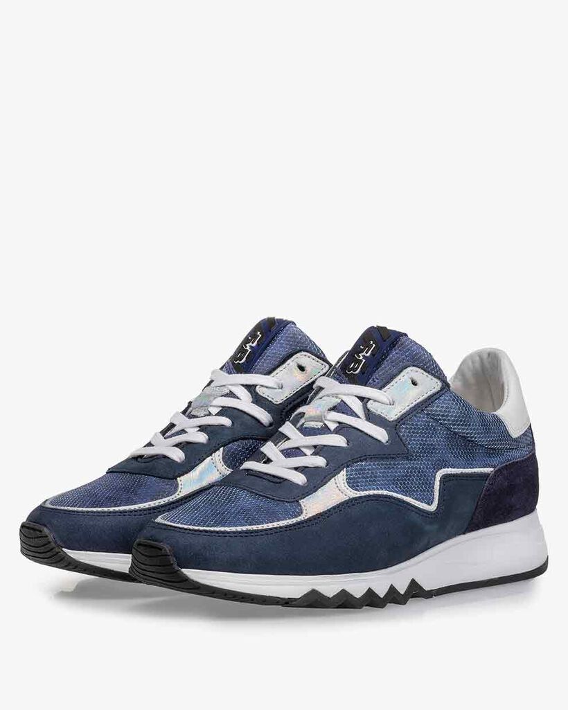 Nineti Leder blau