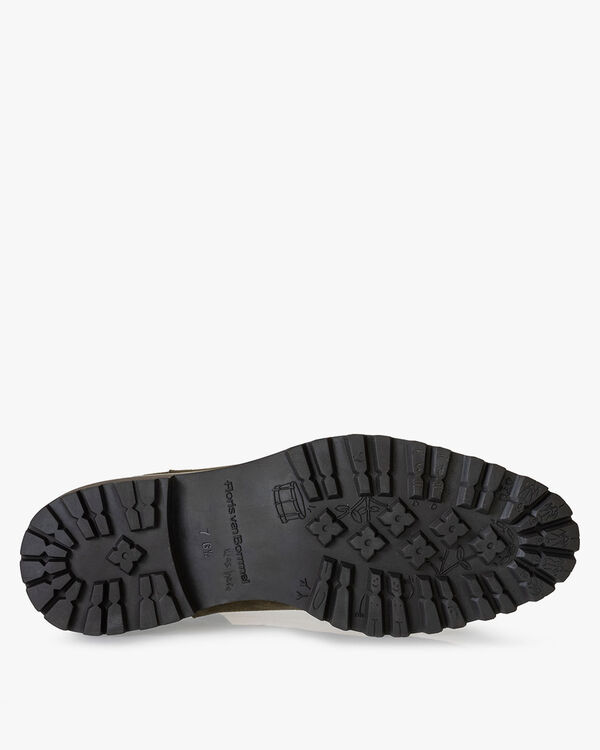 Chelsea Boot Wildleder dunkelgr&uuml;n