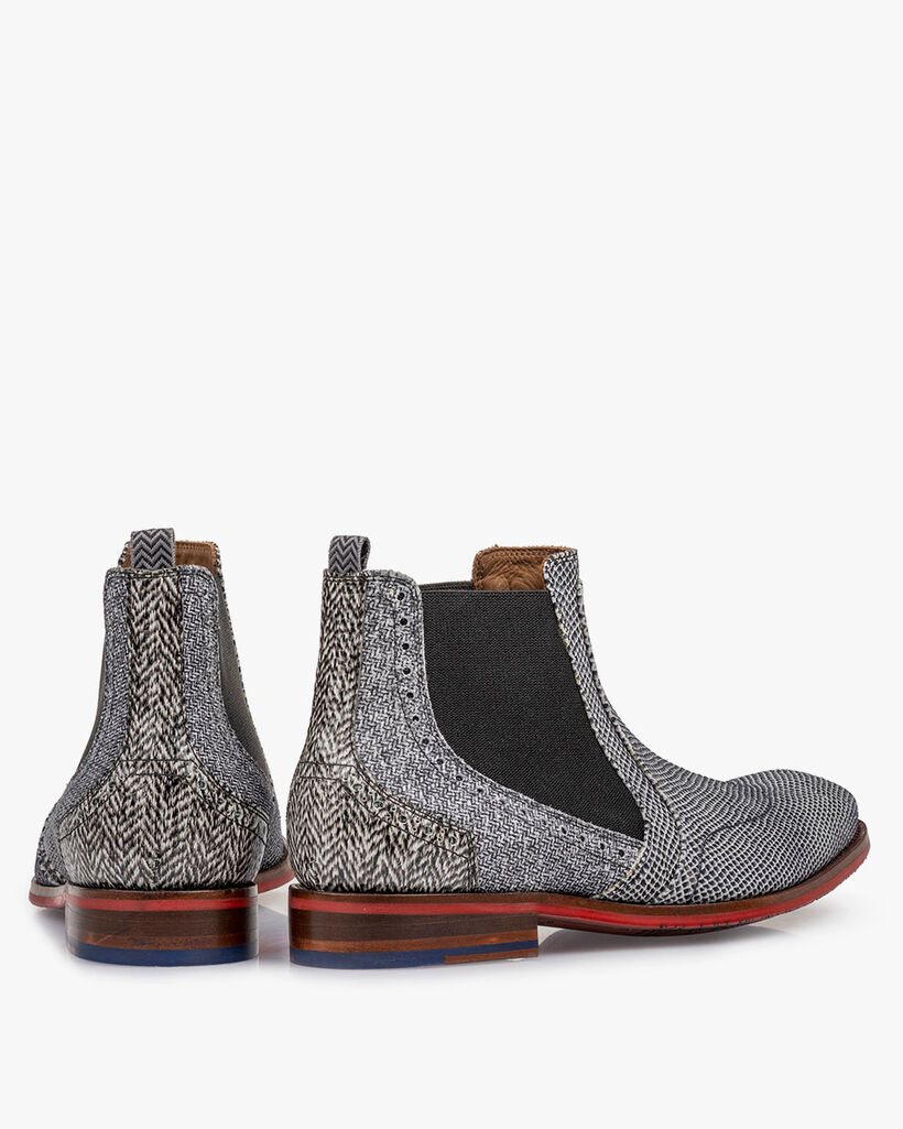 Chelsea Boot Leder cremewei&szlig;