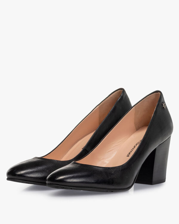 Pumps Nappaleder schwarz