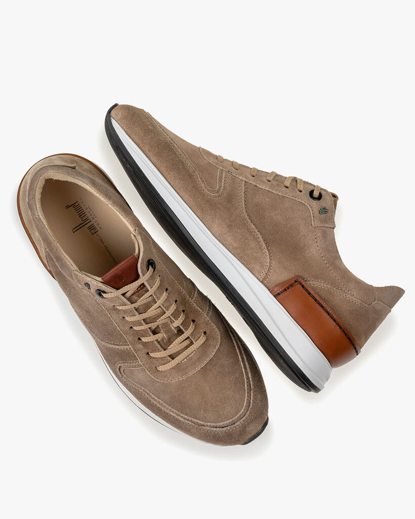 Sneaker Wildleder sandfarben