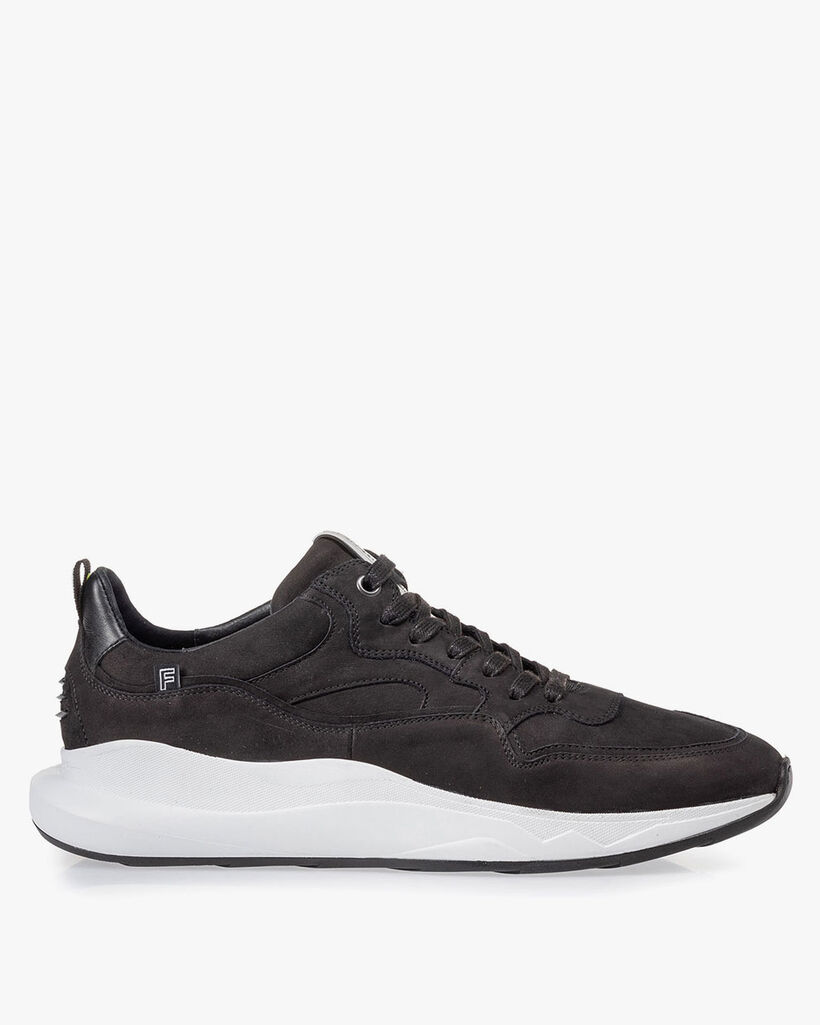 Bulki Sneaker schwarz Nubuk
