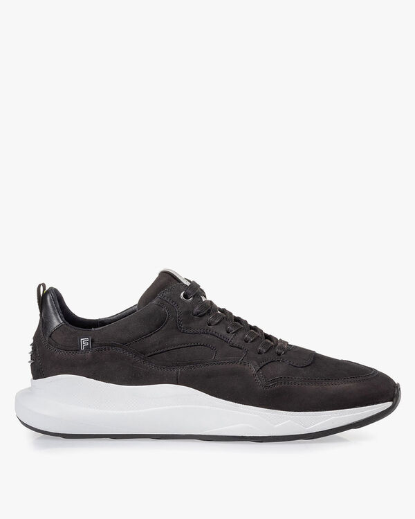 Bulki Sneaker schwarz Nubuk