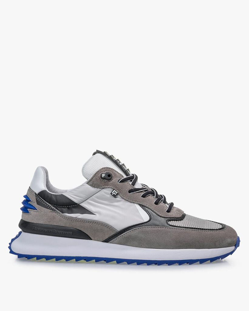 Sneaker Wildleder grau