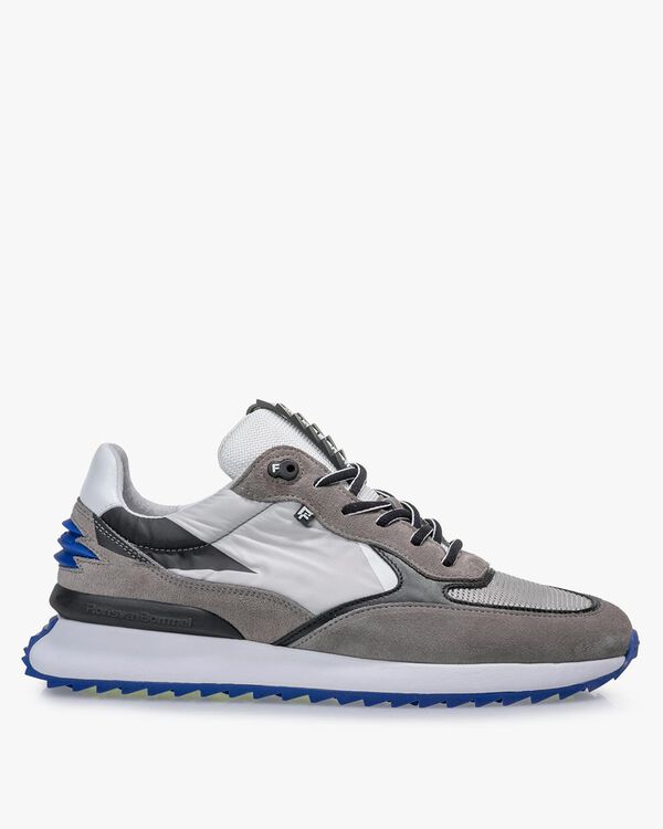 Sneaker Wildleder grau
