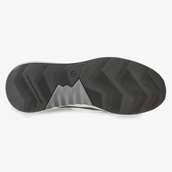 Schwarzer Kalbsleder-Sneaker