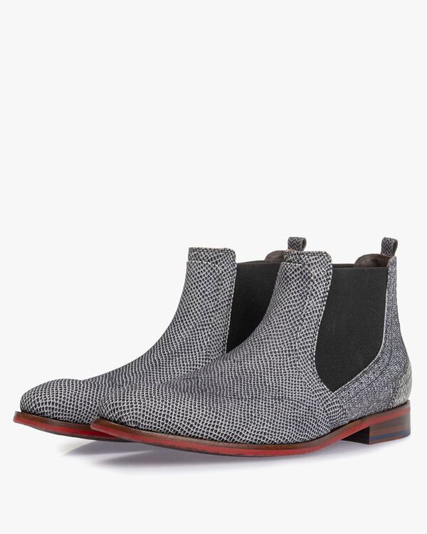Chelsea Boot Leder cremewei&szlig;