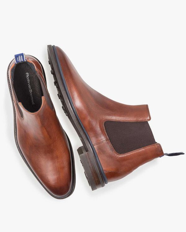 Chelsea boot calf leather cognac