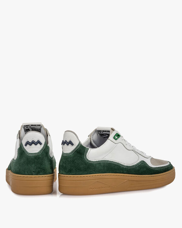 Sneaker Wildleder gr&uuml;n