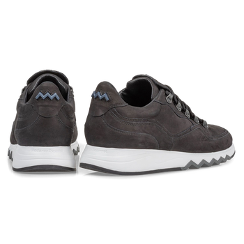 Sneaker black nubuck