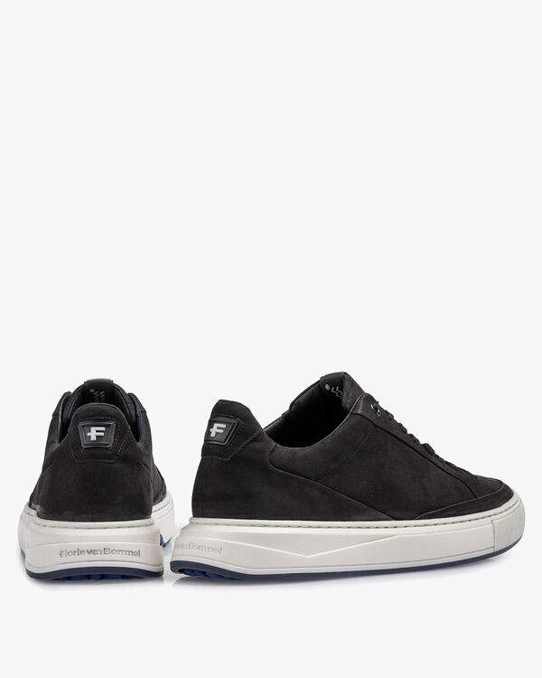 Sneaker Nubukleder schwarz