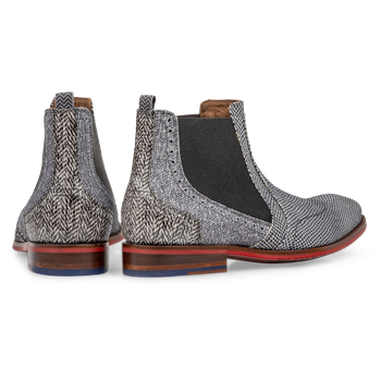 Chelsea Boot Leder cremewei&szlig;
