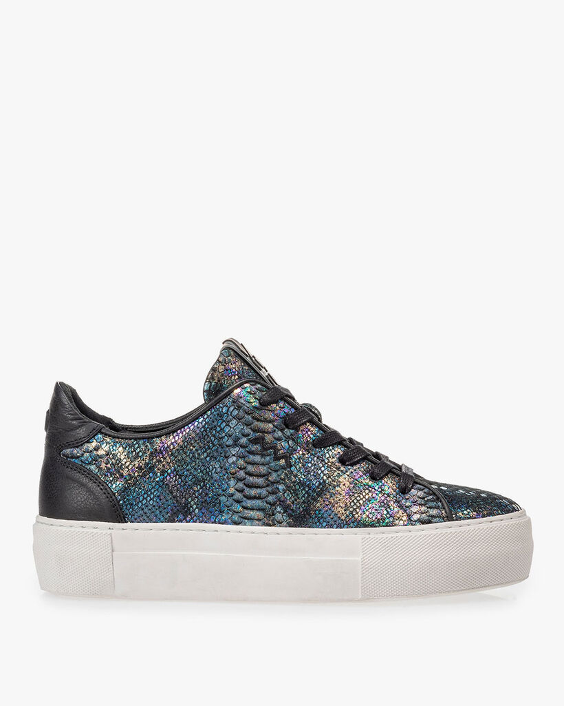 Sneaker Schlangenprint multi-color