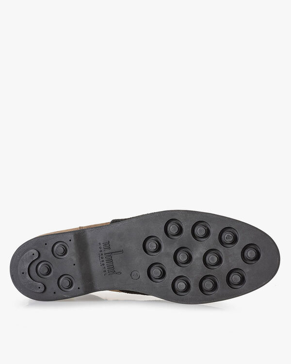 Wildleder Chelsea Boot taupefarben