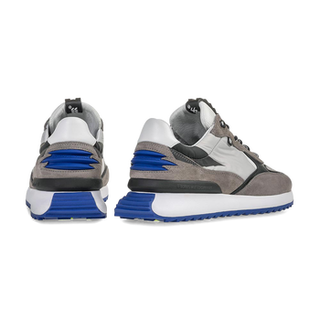 Sneaker Wildleder grau