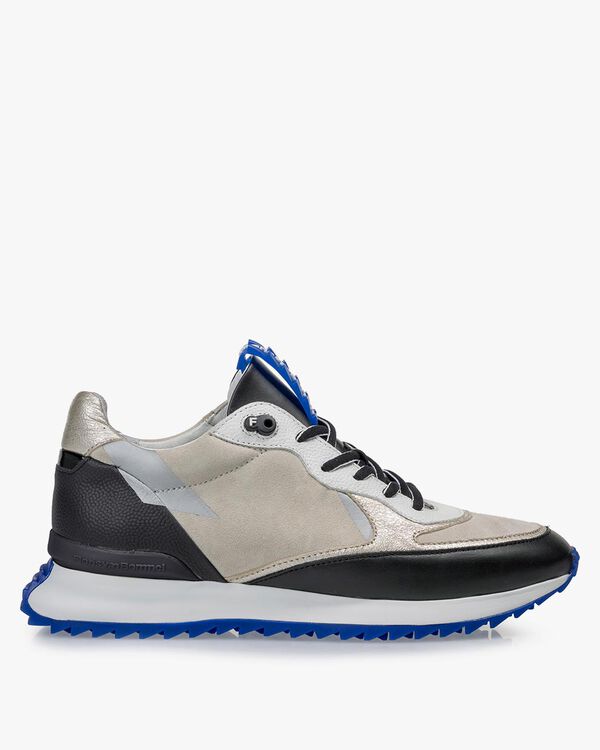 Sneaker Kalbsleder schwarz