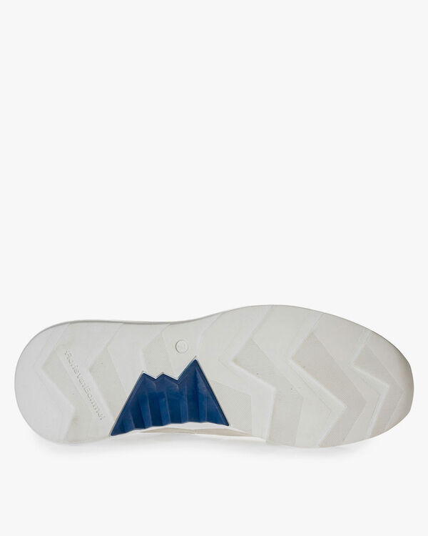 Wei&szlig;er Sneaker Wildleder