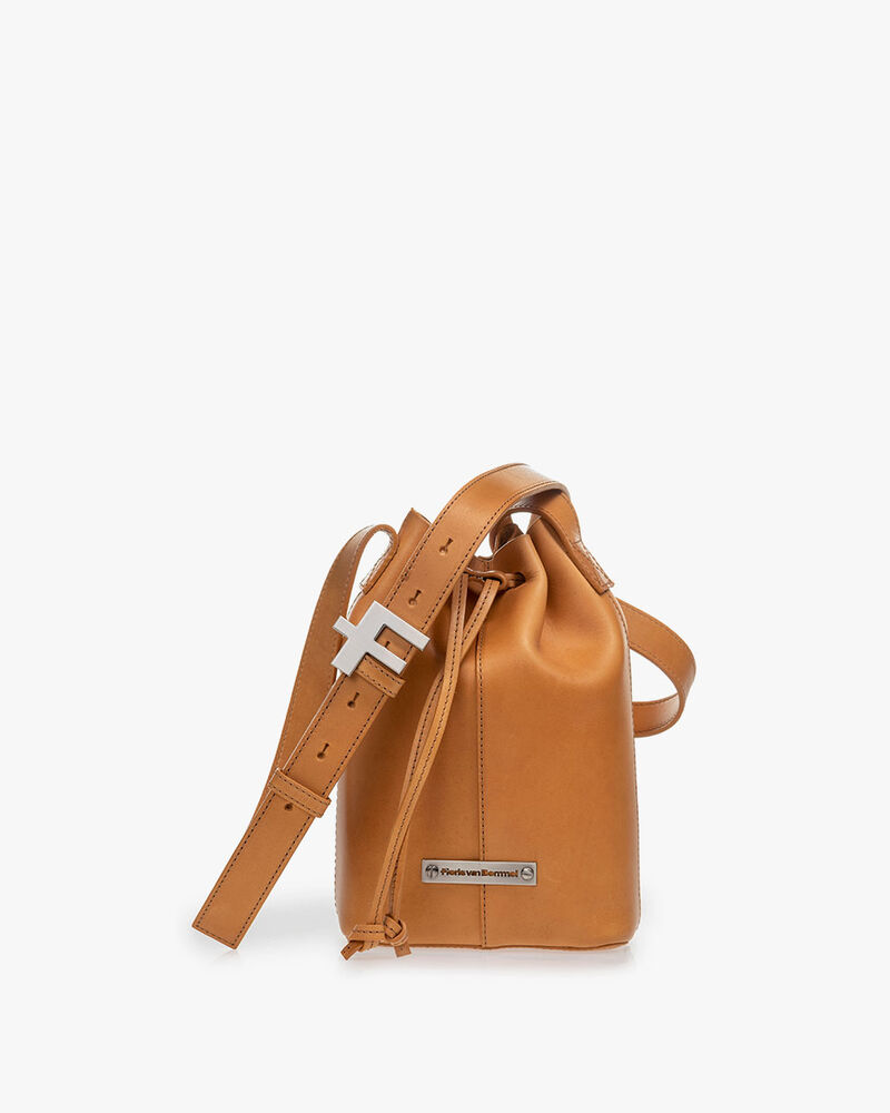 Beuteltasche Kalbsleder natur