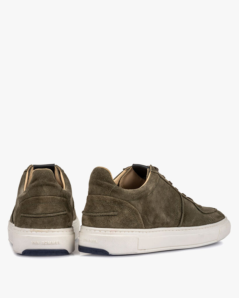 Sneaker gr&uuml;n Wildleder
