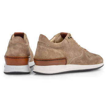 Sneaker Wildleder sandfarben