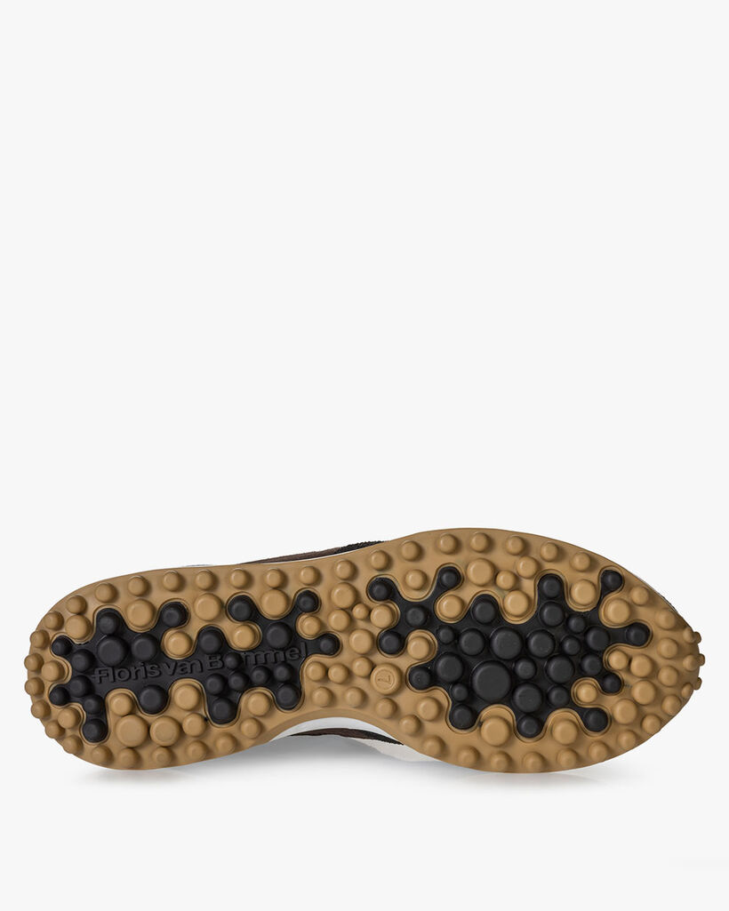 Noppi Sneaker beige/schwarz