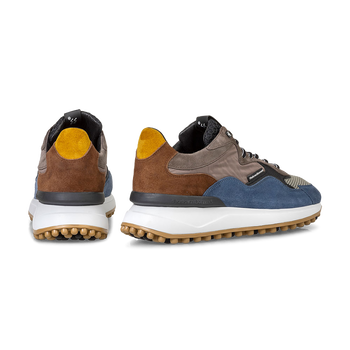 Noppi Sneaker Wildleder blau