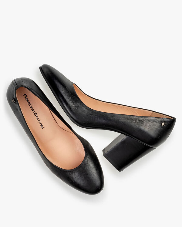 Pumps Nappaleder schwarz