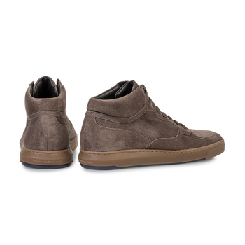 Sneaker Wildleder taupe