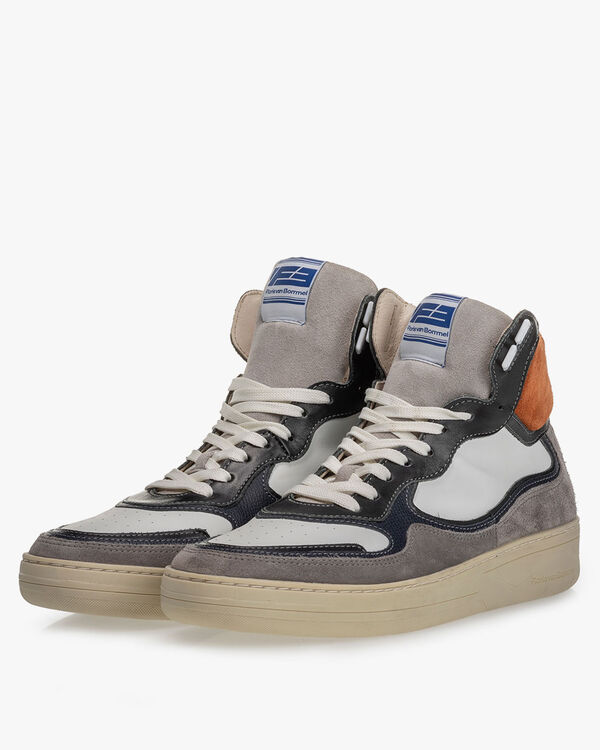Sneaker Wildleder orange