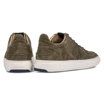 Sneaker gr&uuml;n Wildleder