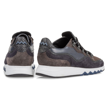 Sneaker dunkelbraun Wildleder
