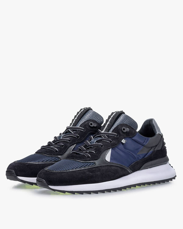 Sharki Sneaker Wildleder dunkelblau