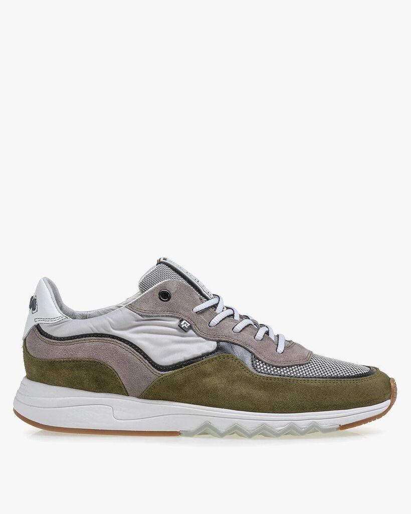 Nineti suede leather green
