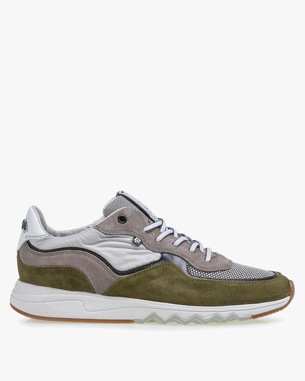 Nineti suede leather green