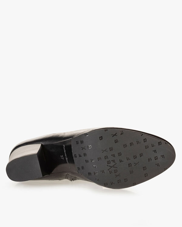 Stiefelette Nappaleder schwarz