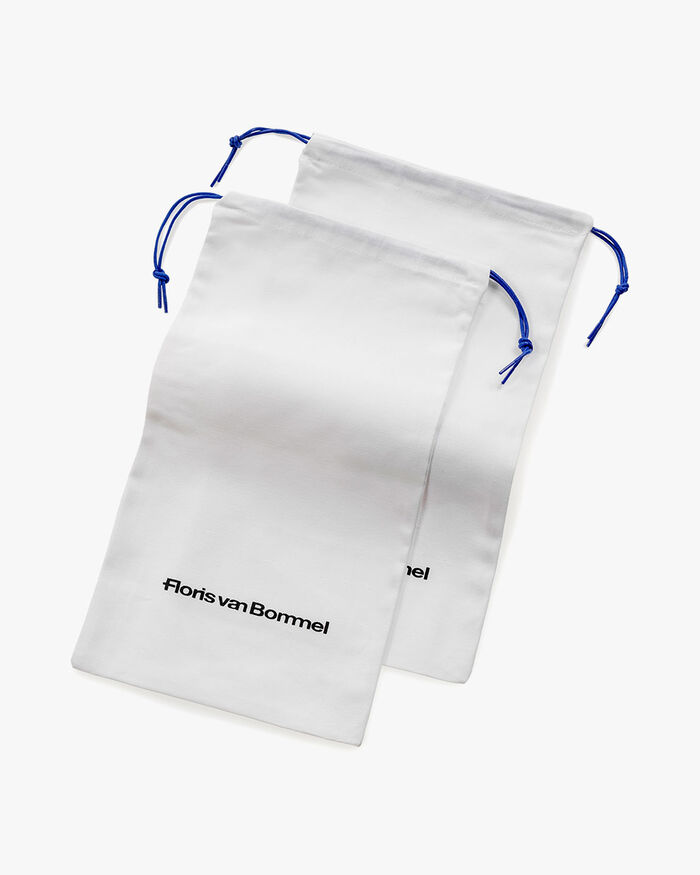Set aus 2 Stoffbeuteln f&uuml;r Lackschuhe