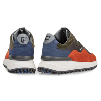 Noppi Sneaker dunkelblau-orange