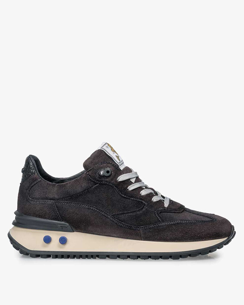 Vinti Sneaker Wildleder dunkelgrau