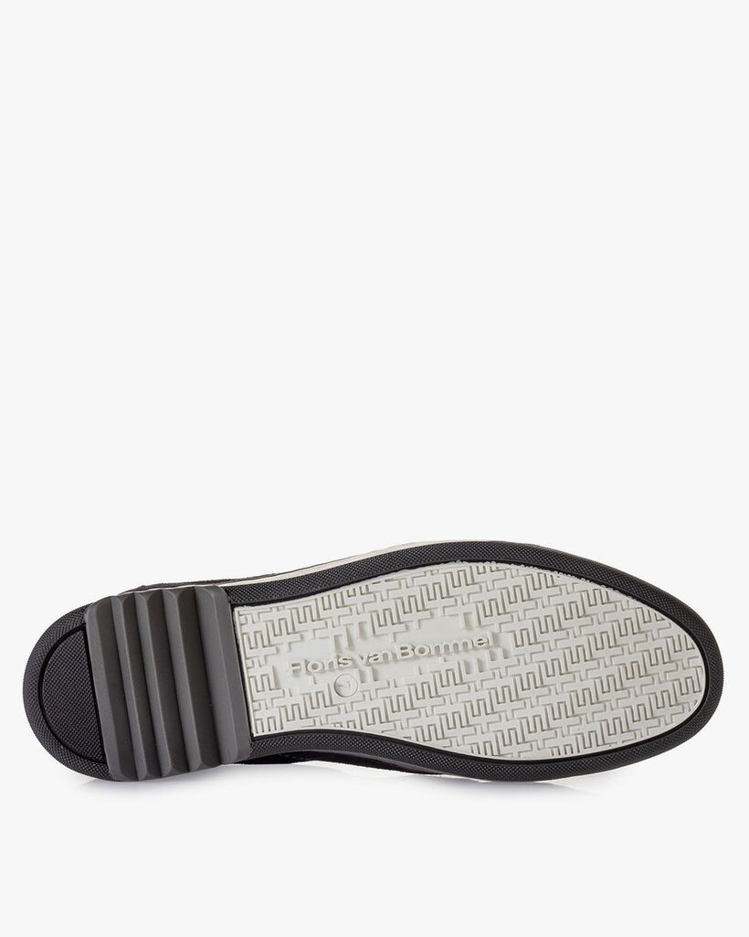 Wildleder-Sneaker dunkelblau