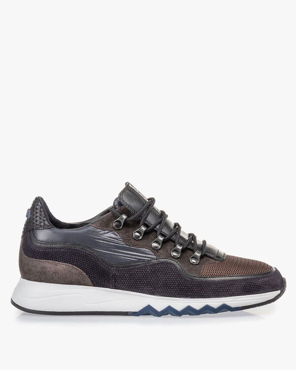 Sneaker dunkelbraun Wildleder